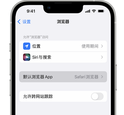 衢江苹果手机维修店分享如何在iPhone上设置默认浏览器 