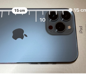 衢江苹果14维修分享如何使用iPhone14测距仪测量身高 