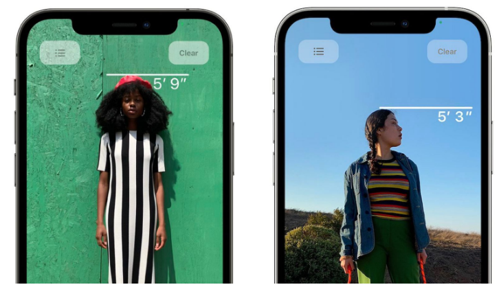 衢江苹果服务网点分享通过iPhone激光雷达测量身高方法教程 