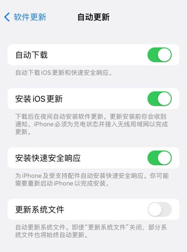 衢江苹果手机维修分享苹果快速安全响应更新有必要安装吗 